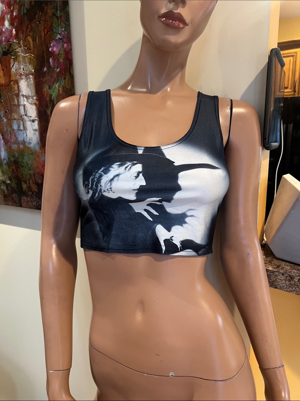 Wicked Witch of the west S Crop Top wizard of oz nwot